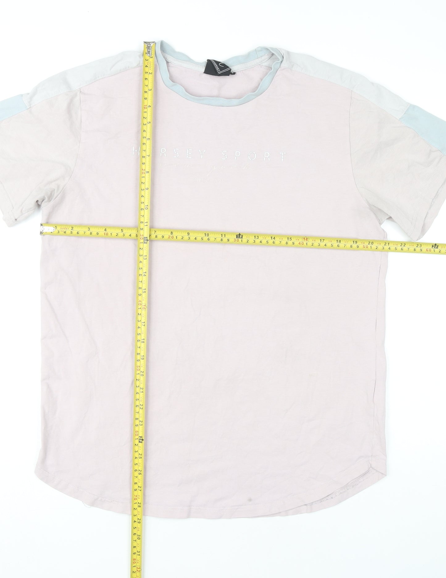 Beck & Hersey Women’s Pink Jersey T-Shirt Size 14 Casual