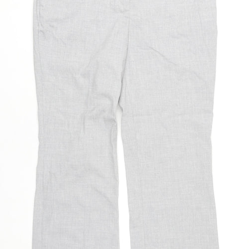 Next Women’s Grey Size 14 Regular Straight Leg Dress Pants