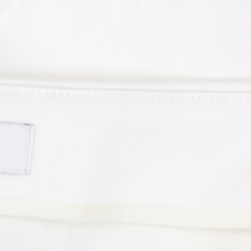Marks and Spencer Women White Size 20 Wide-Leg Trousers