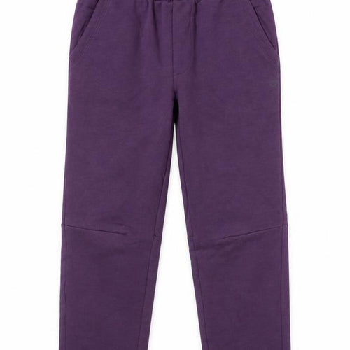 GapFit Boys Purple Sweatpants XL 12-13 Years Elastic Waist Cotton Blend