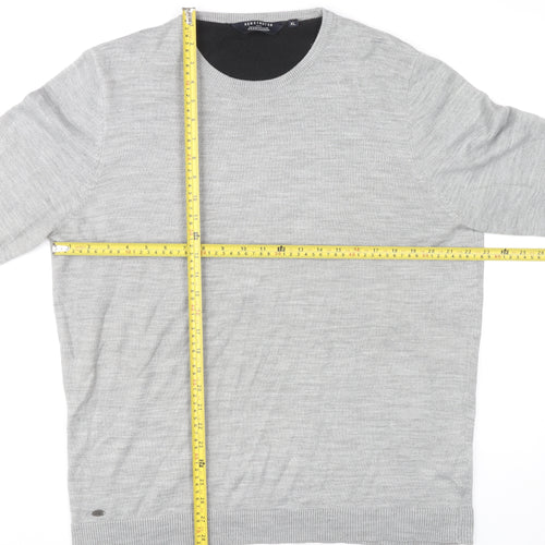 Kensington Eastside Men’s Grey XL Crew Neck Pullover Jumper