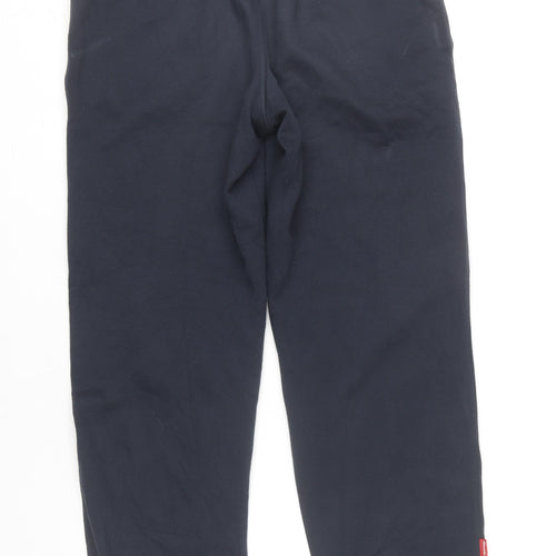Reebok Men’s Blue Sweatpants Small Regular Fit Casual Fleece