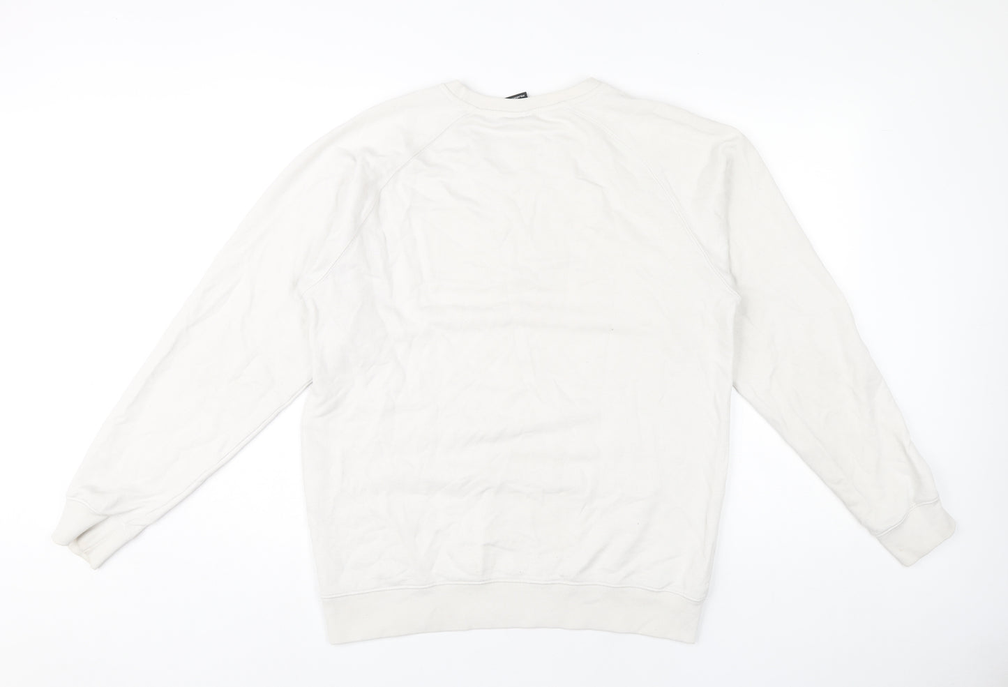Polar Skate Co. Men’s White Medium Pullover Sweatshirt Graphic Logo