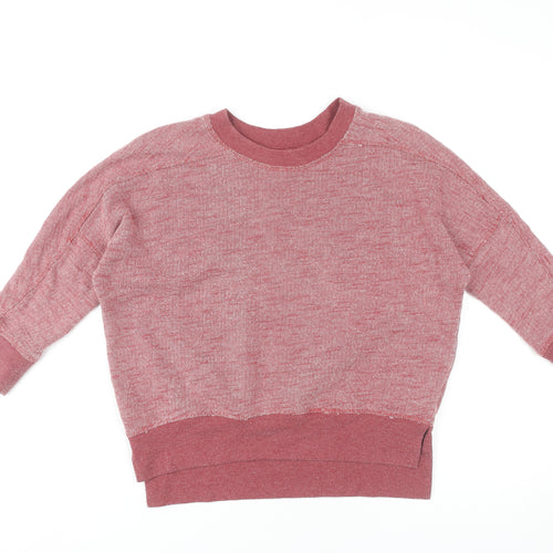 Zara Trafaluc Womens Red Sweatshirt Small Casual Pullover