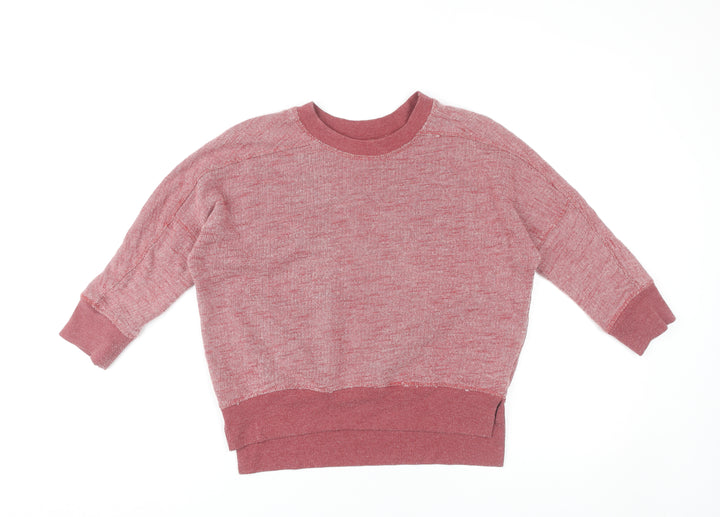Zara Trafaluc Womens Red Sweatshirt Small Casual Pullover