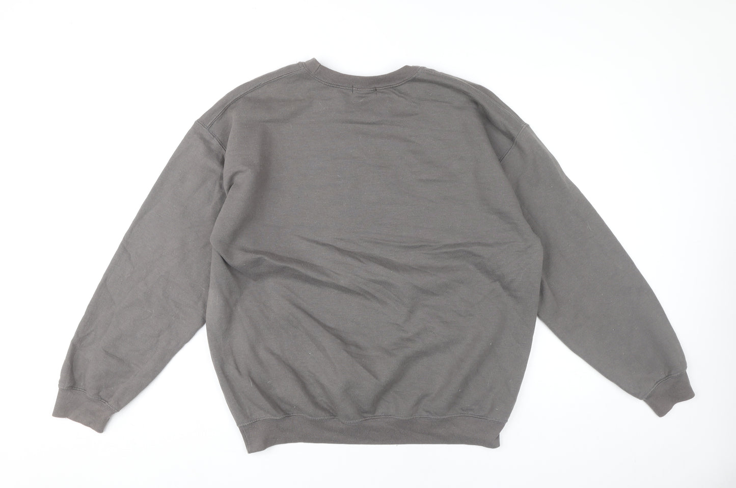 PrettyLittleThing Women’s Grey Athletic Columbia University Sweatshirt L