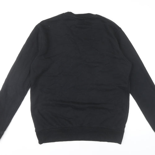 McKenzie Men’s Black Crew Neck Sweatshirt Size M Pullover Logo