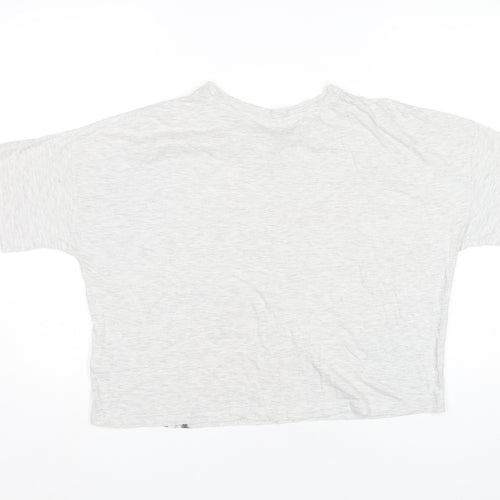 Disney Women’s Grey Mickey Mouse Nightshirt T-Shirt UK 10-12