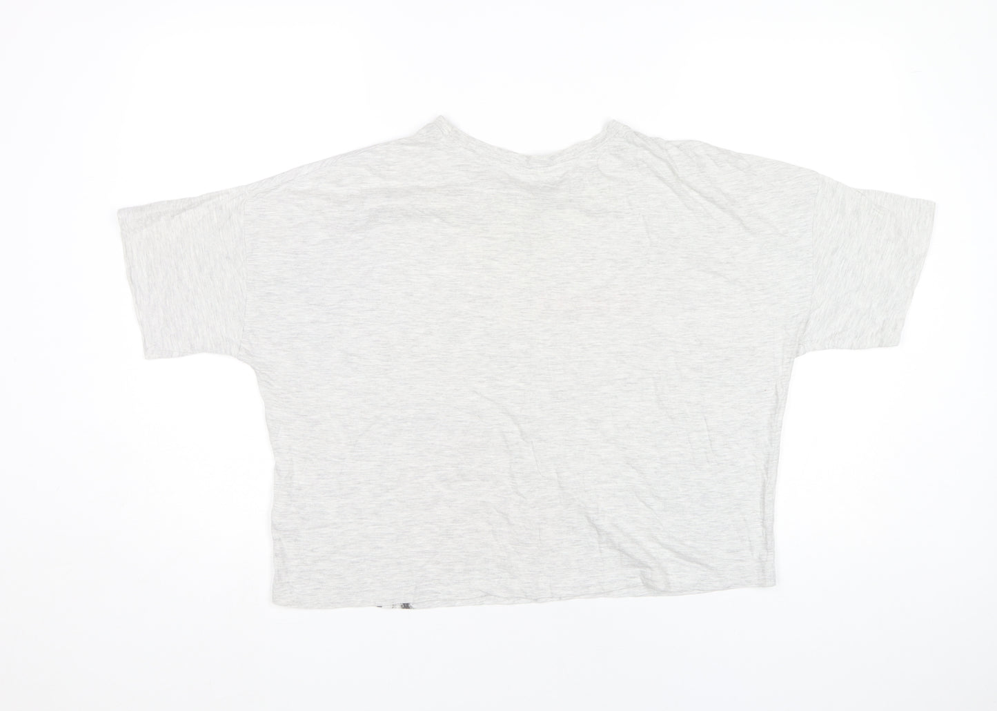 Disney Women’s Grey Mickey Mouse Nightshirt T-Shirt UK 10-12