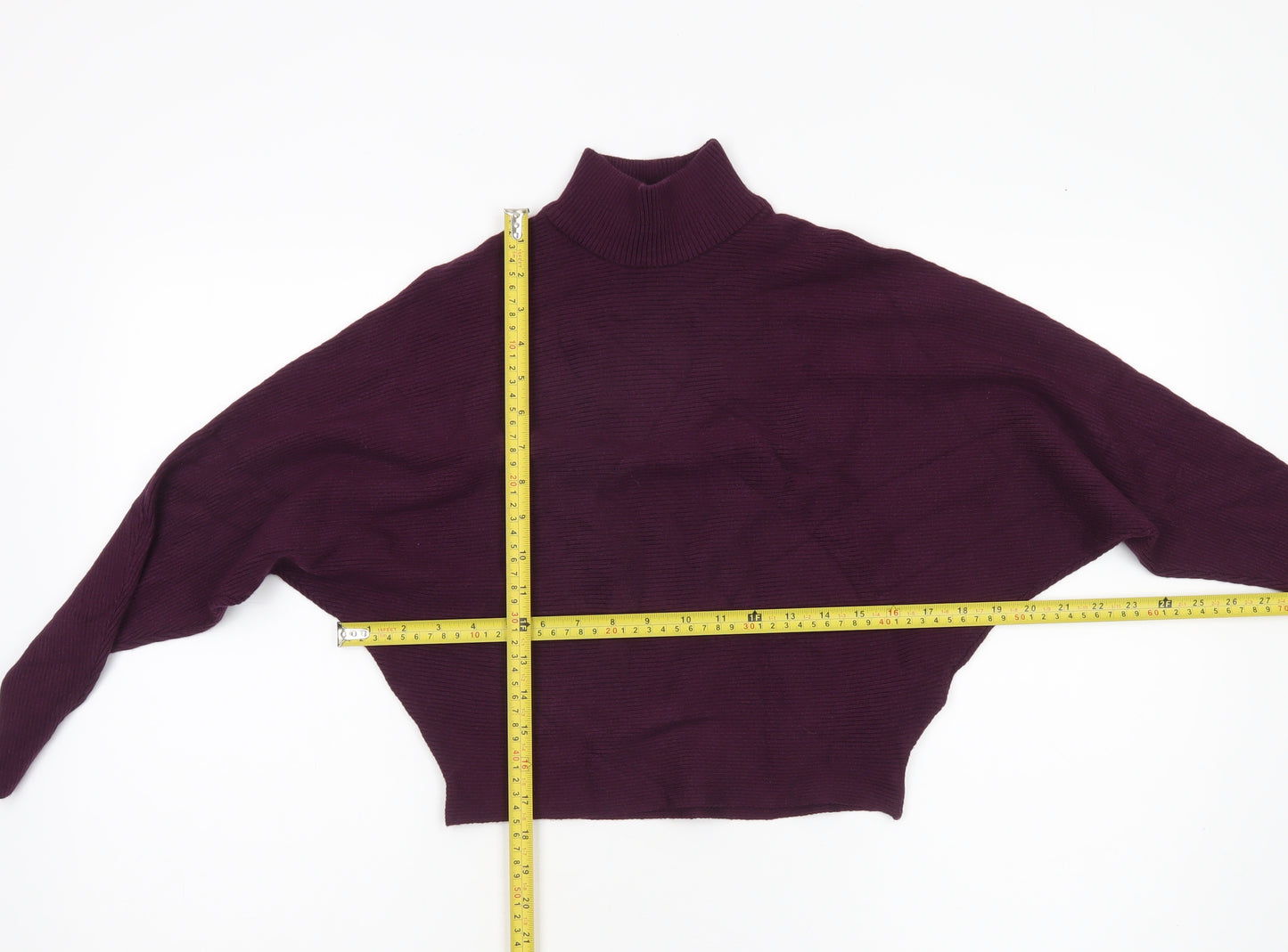 Principles Petite Women’s Purple Roll Neck Jumper Size 12