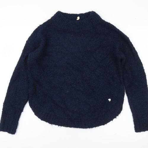 White Stuff Women’s Blue Chunky Knit Jumper Size 12 Pullover
