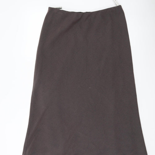 Minuet Women Brown Size 16 Midi Pencil Skirt Lined Workwear