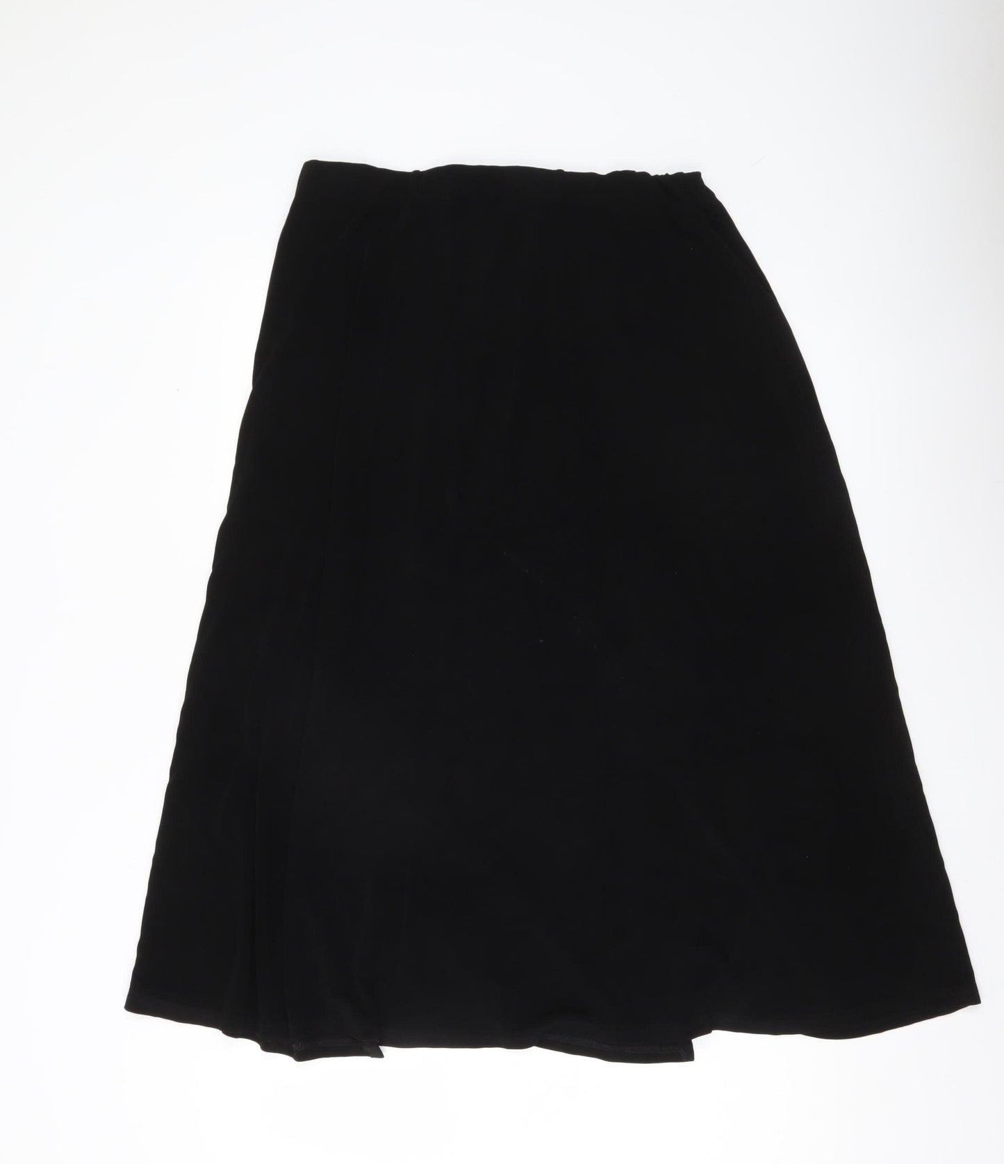 Stephen Women Black XL A-Line Midi Skirt Vintage Workwear