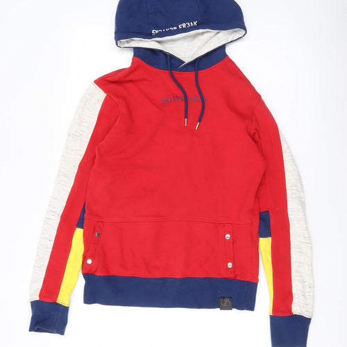 Sneaker Freak Men’s Multicoloured XS Pullover Hoodie with Logo