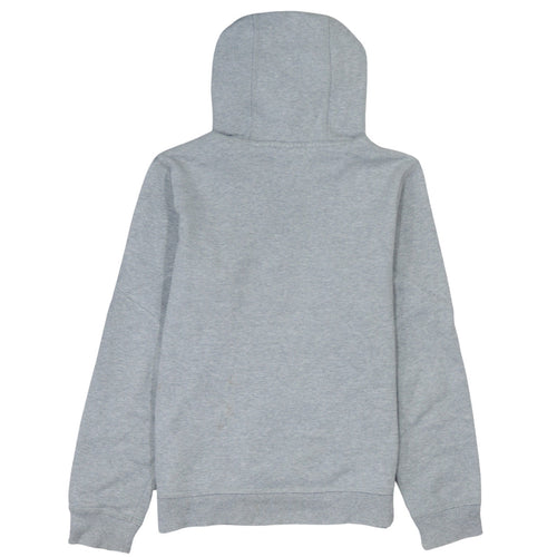 Nike Men's Grey Pullover Hoodie Small Logo Sportswear Fleece