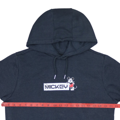 Disney Primark Womens Black XS Pullover Hoodie with Mickey Graphic