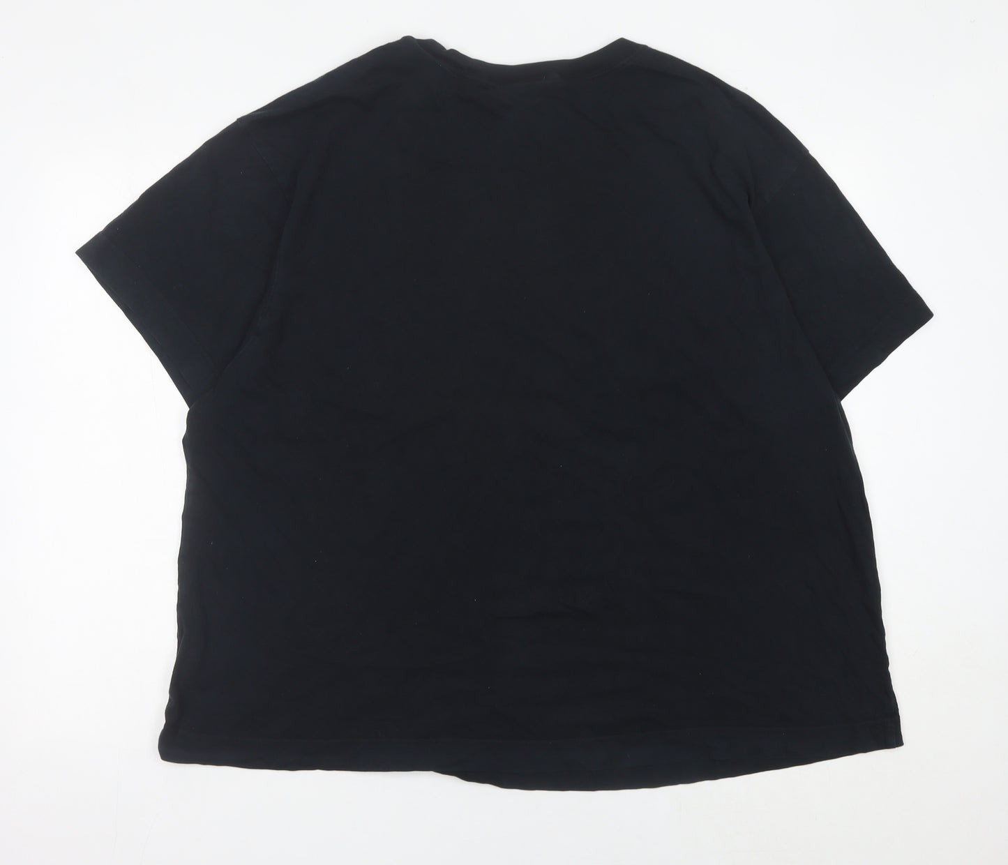 Nike Women’s Black 2XL Air T-Shirt Casual Short Sleeve Cotton