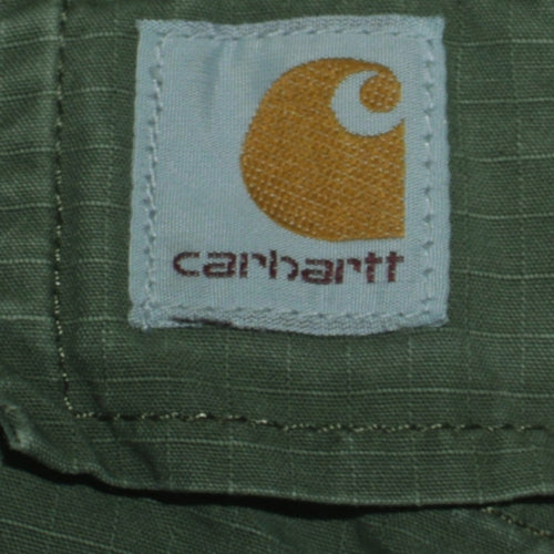 Carhartt Men's Green Cargo Trousers 33x32 Regular Fit Workwear