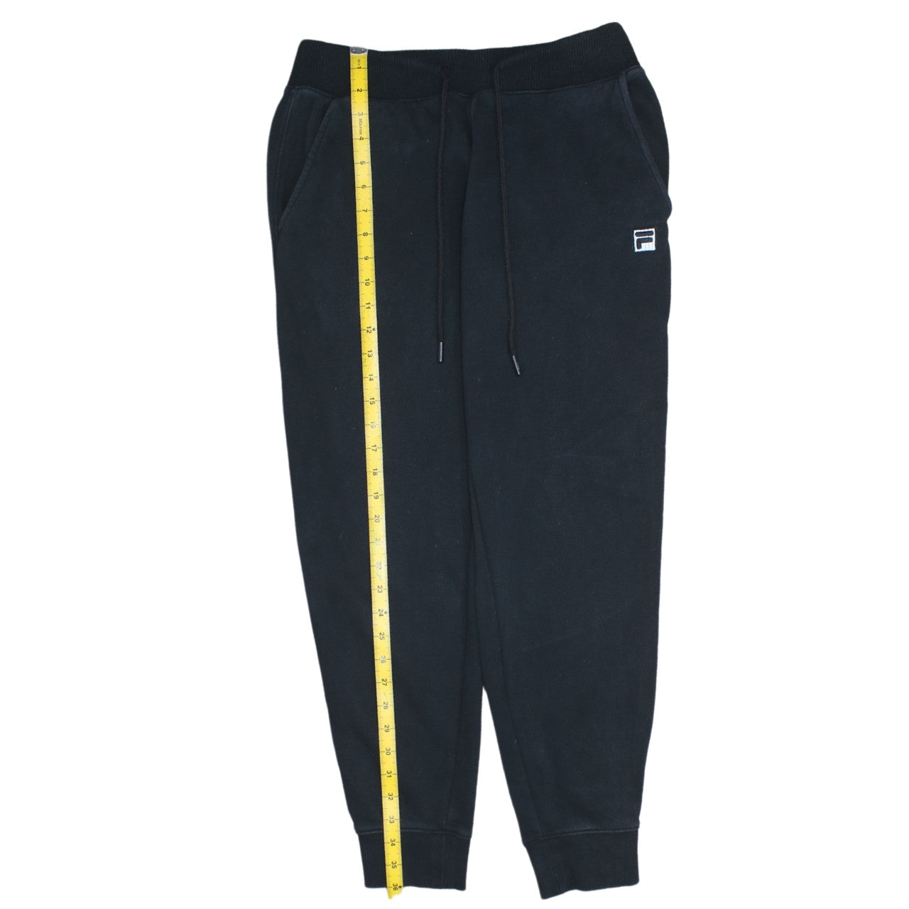 Fila Women’s Black Jogger Trousers M Fleece Casual Sportswear
