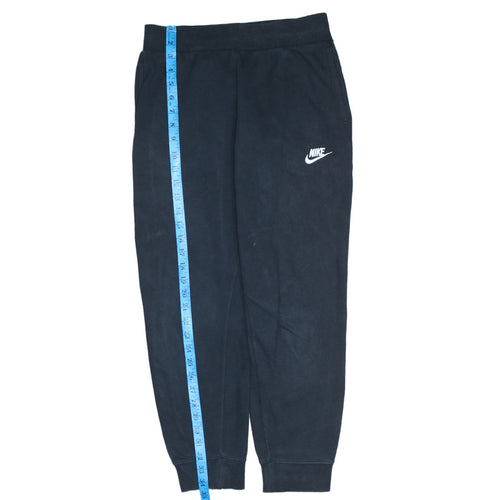 Nike Boys Black Jogger Sweatpants Size 146 Fleece Activewear Trousers
