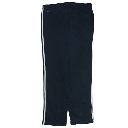 Adidas Men’s Black Striped Sweatpants S Regular Clima365 Sports Trousers