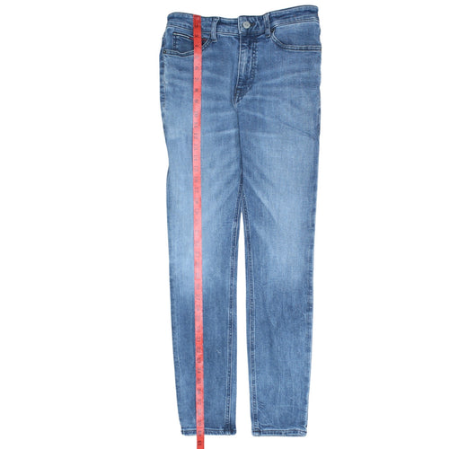 Lee Womens Blue Skinny Jeans Size 10 Slim Fit Denim