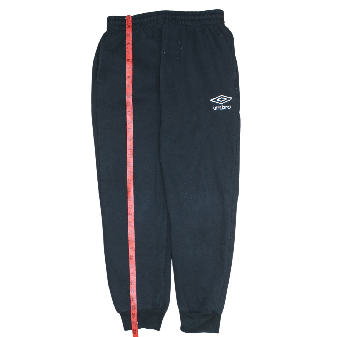 Umbro Men’s Black Sweatpants Joggers M Regular Fit Tapered