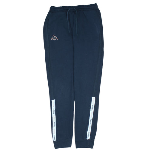 Kappa Womens Blue Jogger Sweatpants Size M Elastic Waist Sportswear