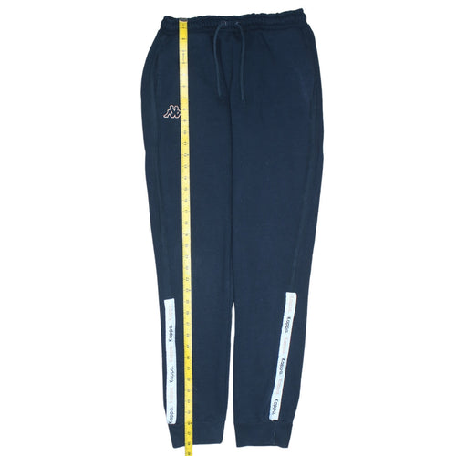 Kappa Womens Blue Jogger Sweatpants Size M Elastic Waist Sportswear