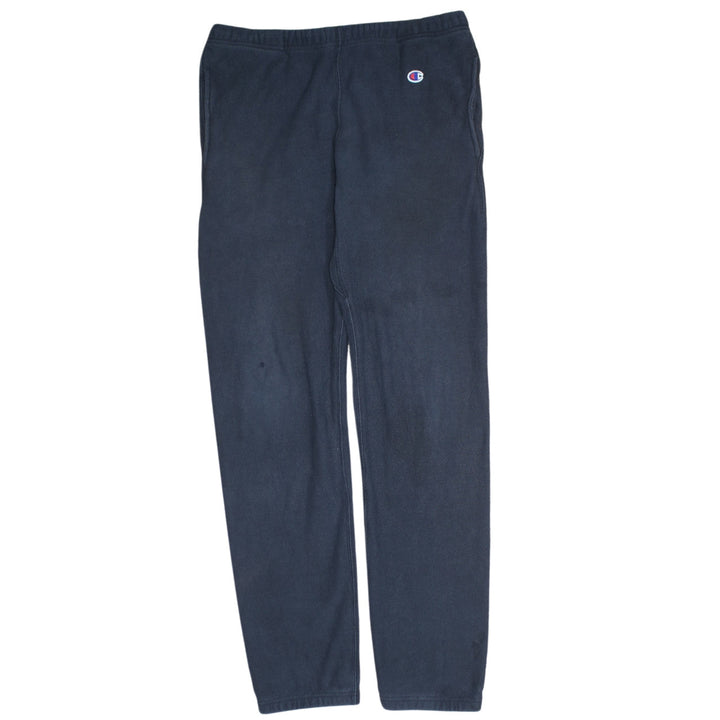 Champion Men's Blue Medium Sweatpants Cotton Elastic Waist Trousers