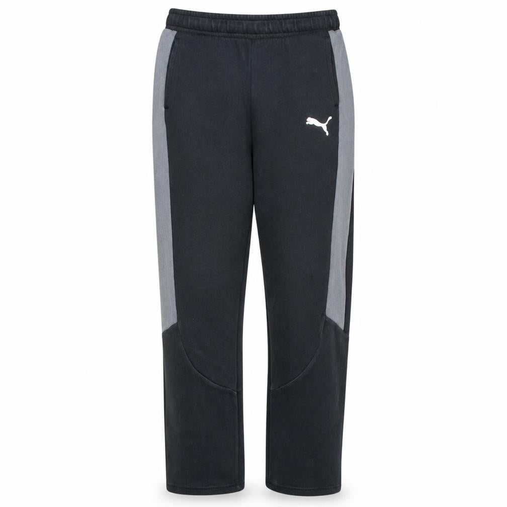 Puma Boys Black Sweatpants 14 Years Fleece Joggers Activewear
