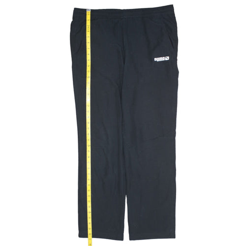 Puma Men’s Black Sweatpants S Regular Fit Casual Trousers