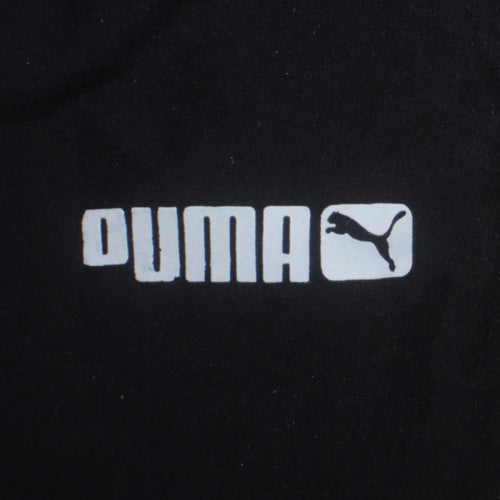 Puma Men’s Black Sweatpants S Regular Fit Casual Trousers