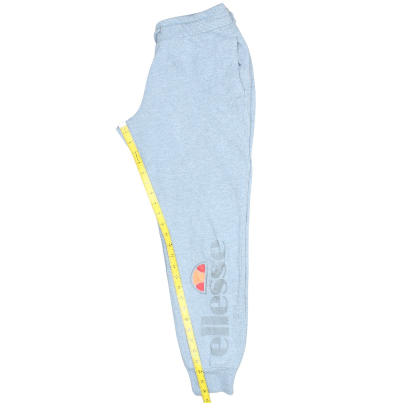 Ellesse Womens Grey Jogger Sweatpants Size 8 Cotton Blend
