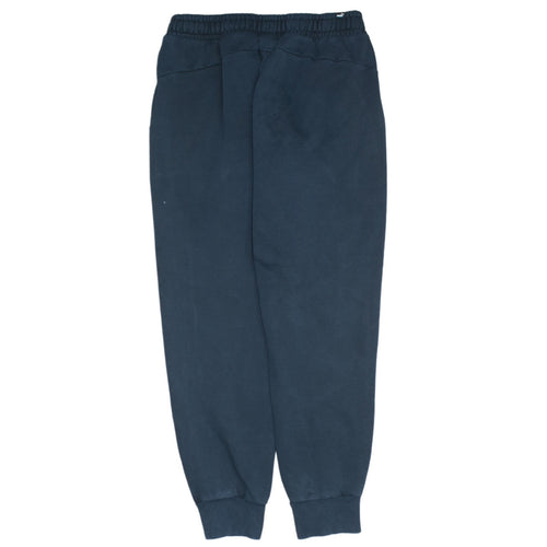Puma Men’s Black Sweatpants Medium Tapered Fit Casual