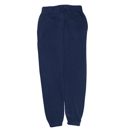 Nike Mens Blue Small Sweatpants Tapered Fit Cotton Blend