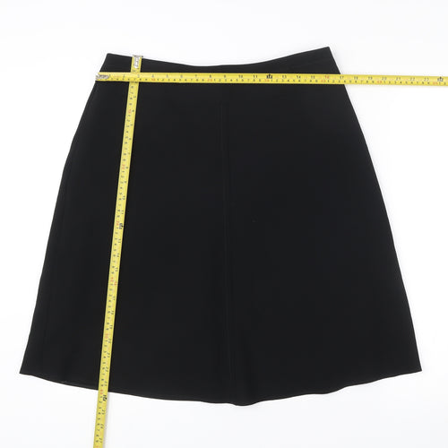 Marks and Spencer Women’s Black Size 14 Knee Length Pencil Skirt