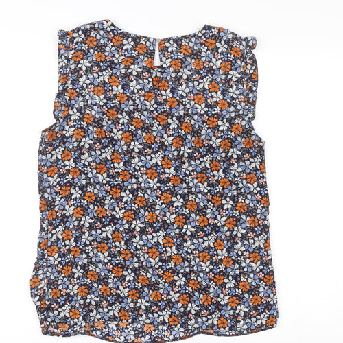 Red Herring Women’s Multicoloured Floral Blouse Size 12 Sleeveless