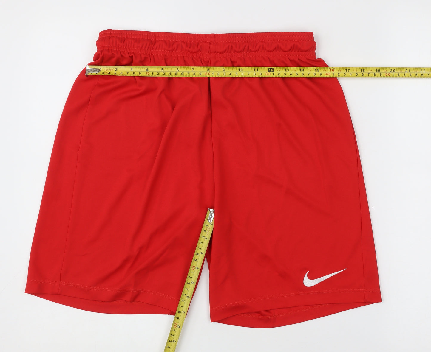 Nike Men’s Red Athletic Dri-Fit Shorts Size L Sportswear