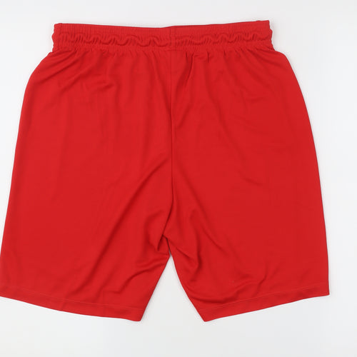 Nike Men’s Red Athletic Dri-Fit Shorts Size L Sportswear