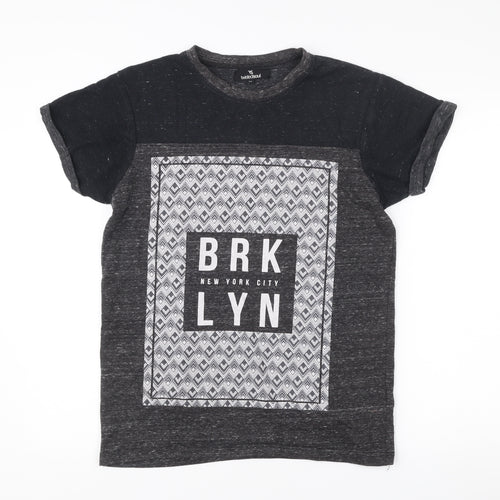Twisted Soul Men’s Black Medium BRKLYN Graphic Print T-Shirt