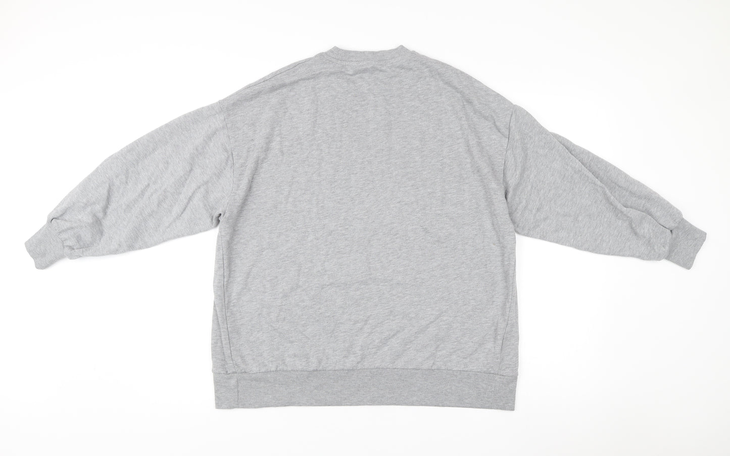 ASOS Women Grey Size 8 Maternity Sweatshirt NYC Logo Pullover