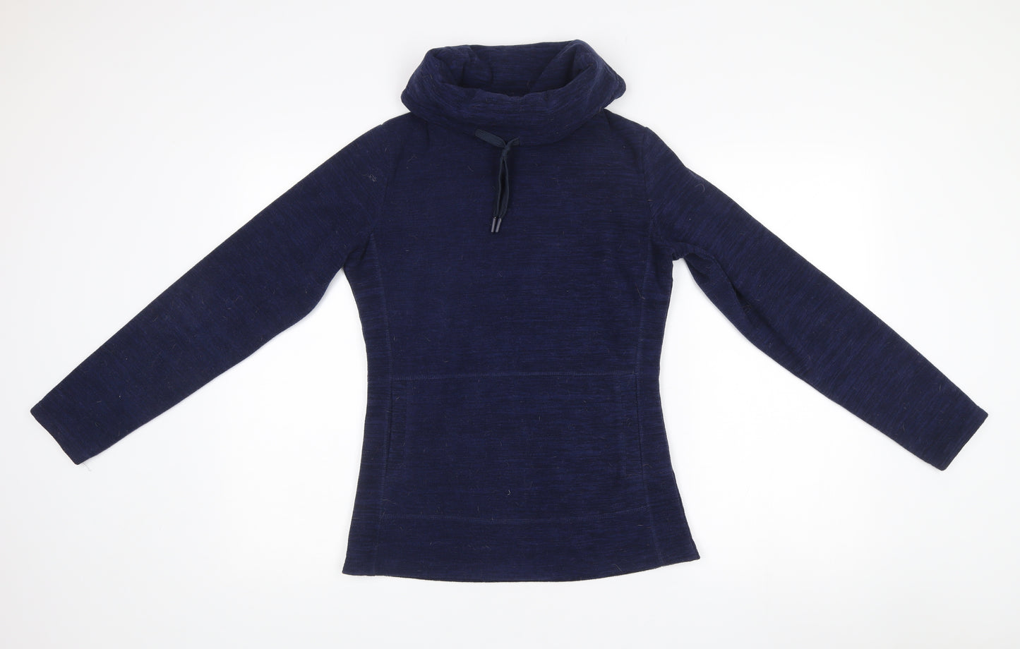 Mountain Warehouse Womens Navy Pullover Sweatshirt UK 8 Funnel Neck