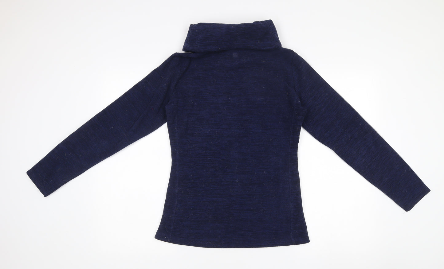 Mountain Warehouse Womens Navy Pullover Sweatshirt UK 8 Funnel Neck