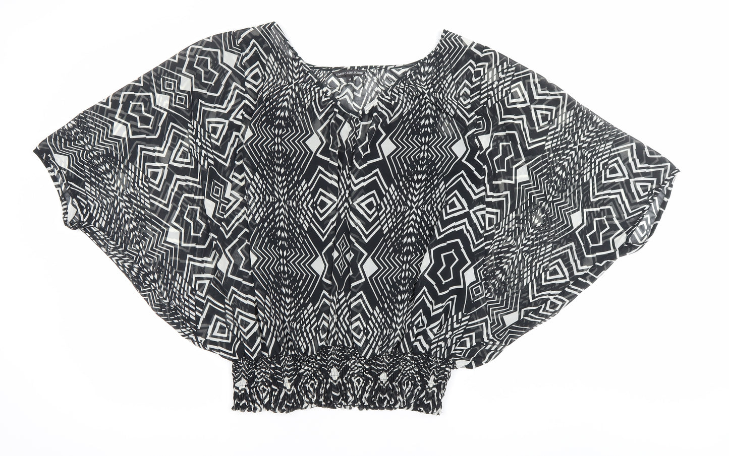 Marks & Spencer Women’s Multicoloured Geometric Blouse UK 16