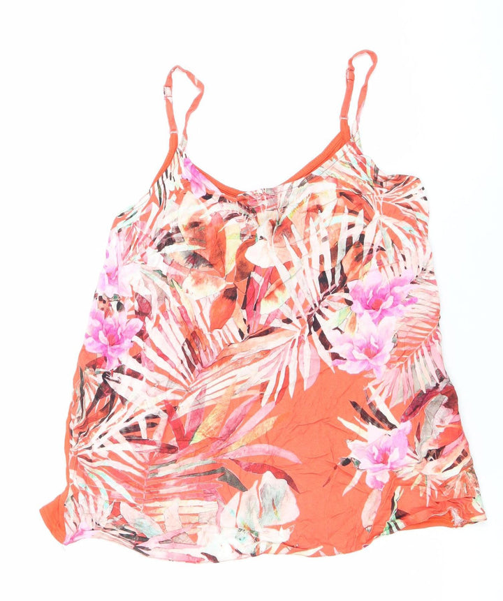 Monsoon Womens Multicoloured Floral Camisole Top Size 10