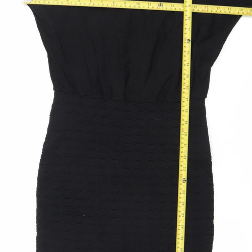Phase Eight Women’s Black Size 10 Sheath Knee Length Dress