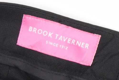 Brook Taverner Women’s Black Size 12 Dress Pants Work Trousers