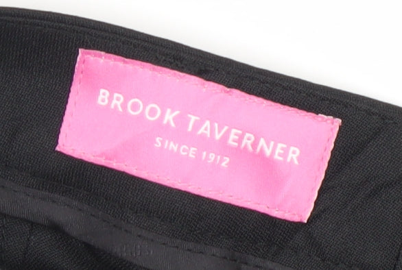 Brook Taverner Women’s Black Size 12 Dress Pants Work Trousers