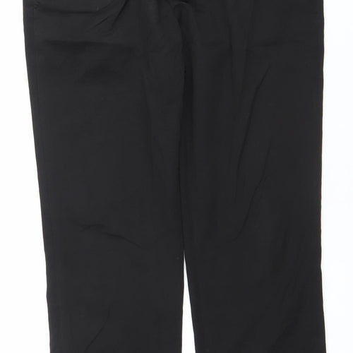 Tailor & Cutter Men’s Black 34W 31L Regular Fit Dress Pants